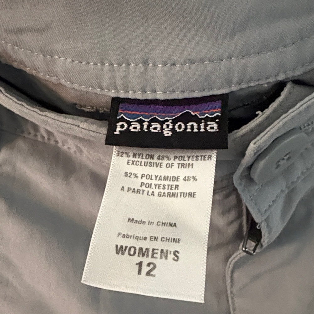 Pantagonia Gray Cropped Pants - Picture 2 of 12